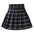 Women Casual Plaid Skirt