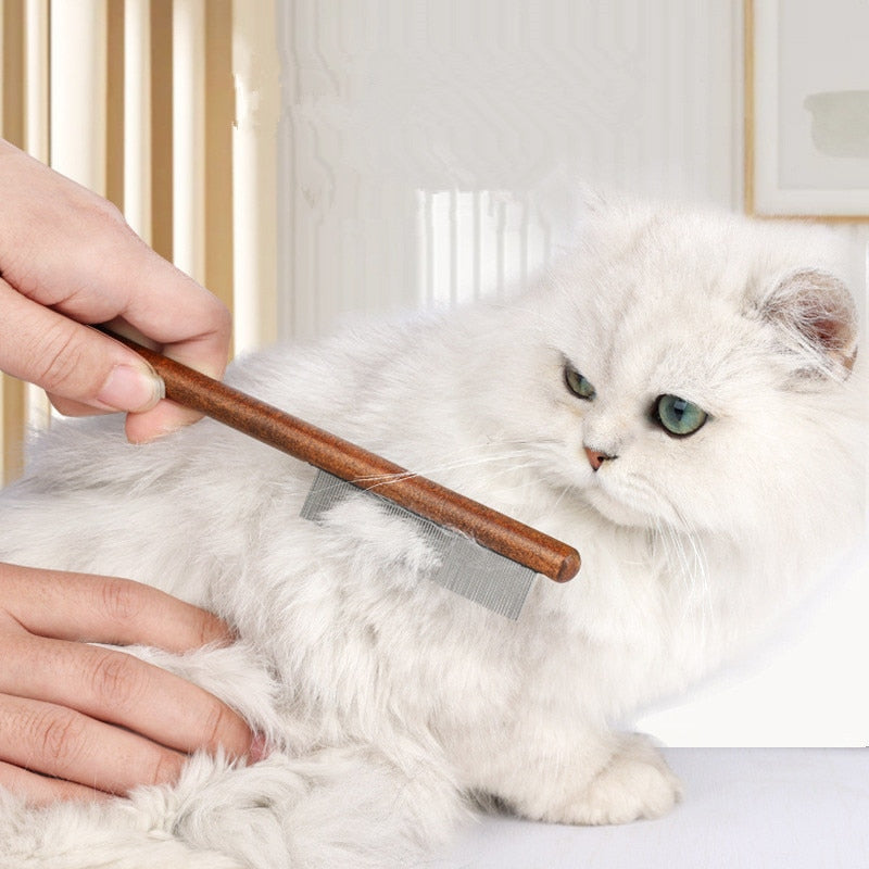 Pet Hair Remover Wooden Handle