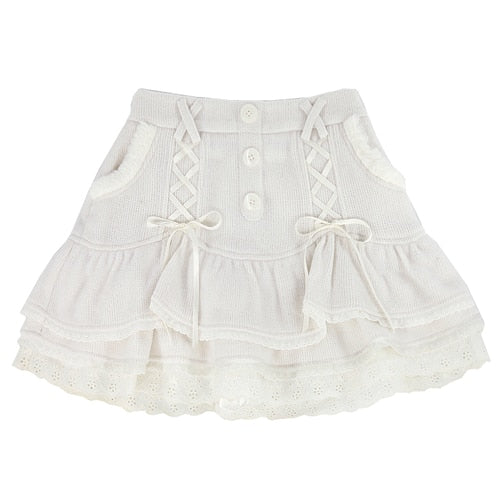 Elegant Sweet Female Skirt