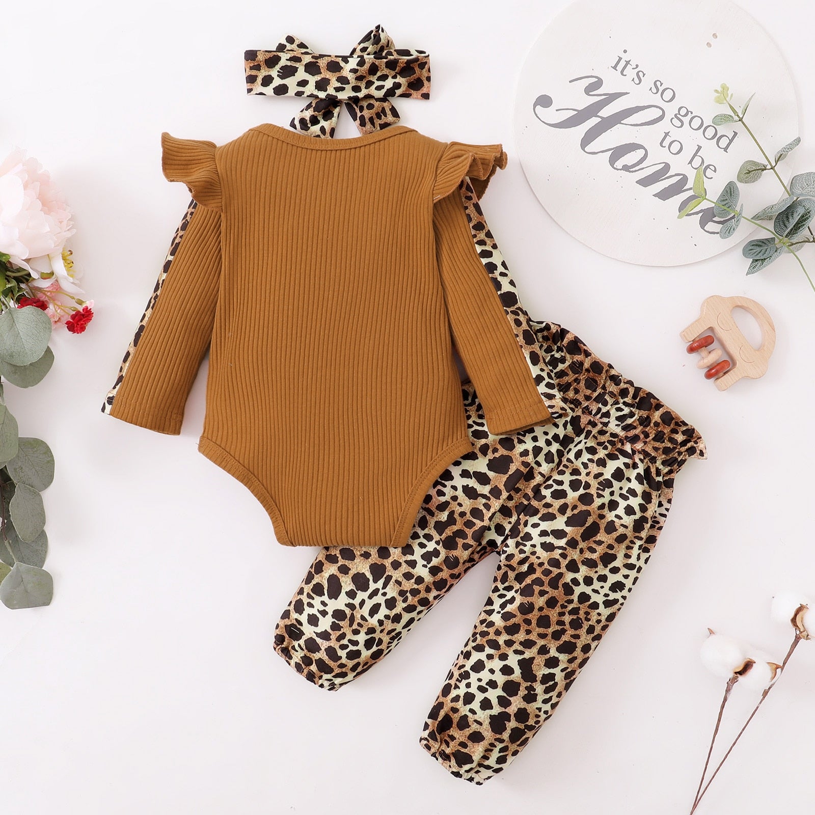 3 Piece Romper Newborn Sets